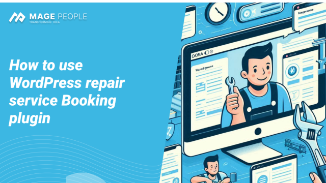 How to use WordPress Repair Service Booking plugin?